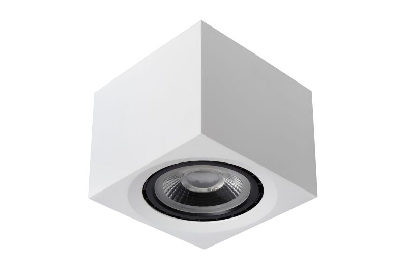 Lucide FEDLER - Stropné bodové svietidlo - LED Dim to warm - GU10 - 1x12W 2200K/3000K - White